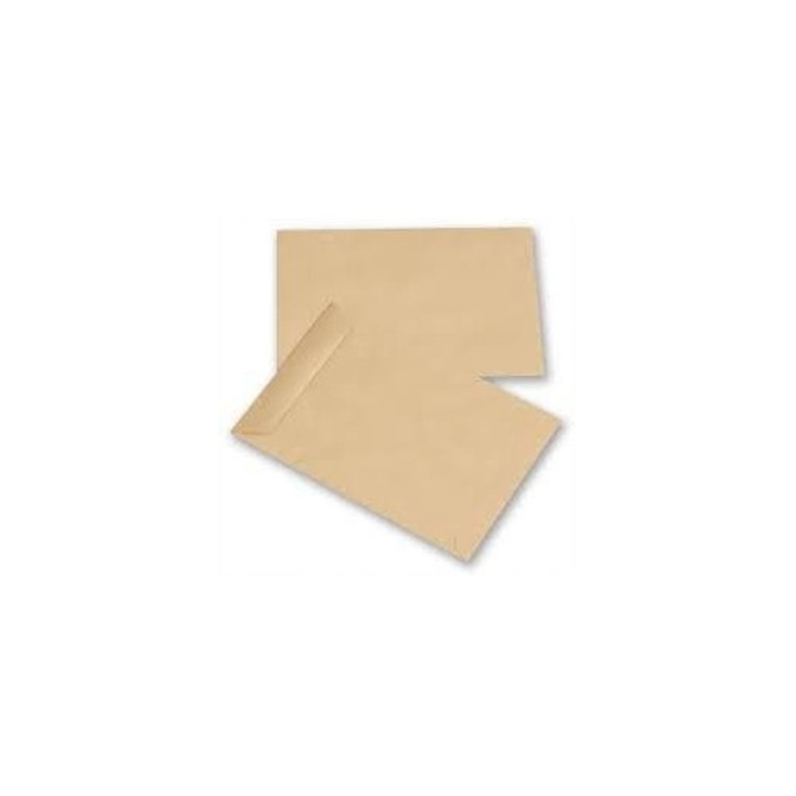 Plicuri A&G Koperty B5, 500 bucati, color brun, 90 g/m2, lipire umeda
