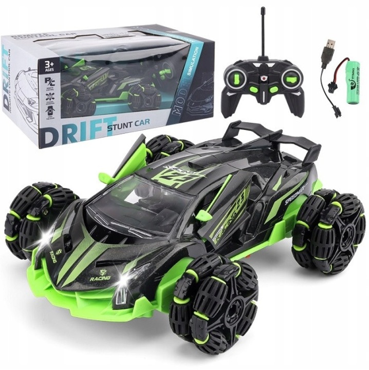 Masinuta Jeep radio controlata, buggy teren, incarcare USB, set