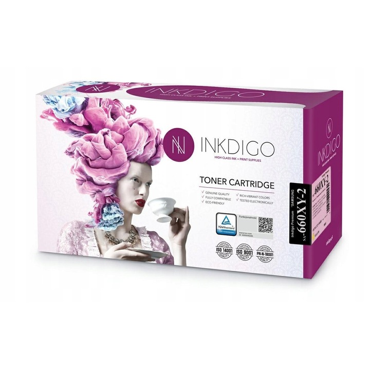 Toner compatibil Inkdigo CLP-Y660B galben, 5000 pagini, pentru imprimante laser