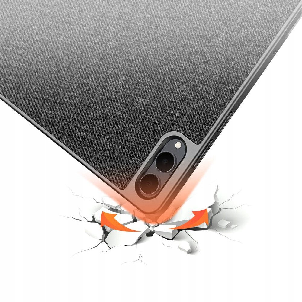 Husa tableta Dux Ducis pentru Galaxy Tab S11 Ultra, cu suport, neagra