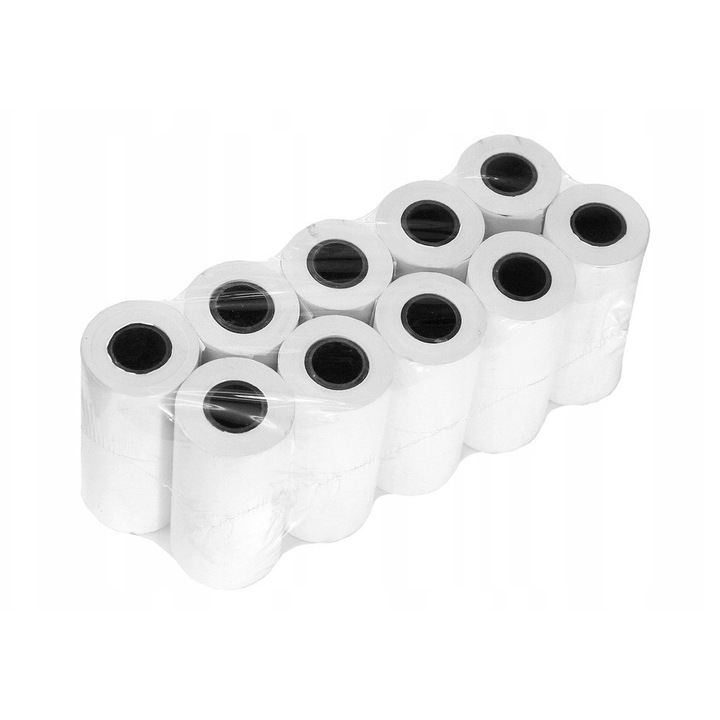 Rolki termice Emerson 101,6 mm x 32,2 m set 10 bucati, alb