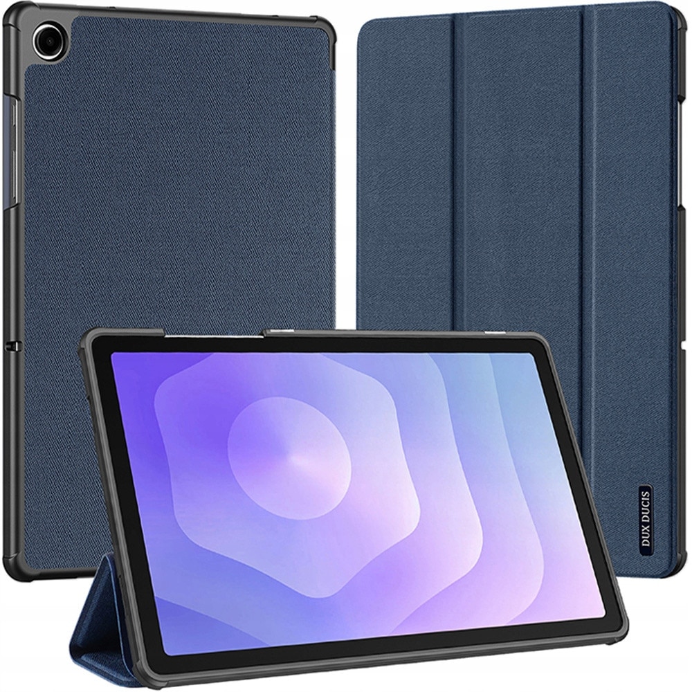 Husa Dux Ducis Domo pentru Samsung Galaxy Tab A11 Plus/A9 Plus, protectie 360°, albastra, 11,0"