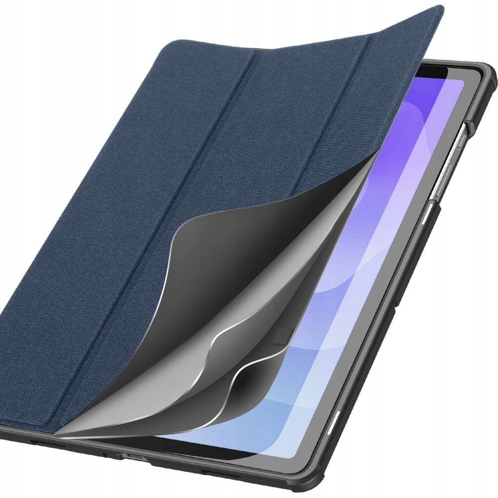 Husa Dux Ducis Domo pentru Samsung Galaxy Tab A11 Plus/A9 Plus, protectie 360°, albastra, 11,0"