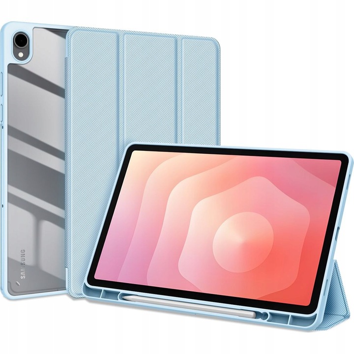 Husa tableta Dux Ducis pentru Galaxy Tab S11, cu suport, neagra