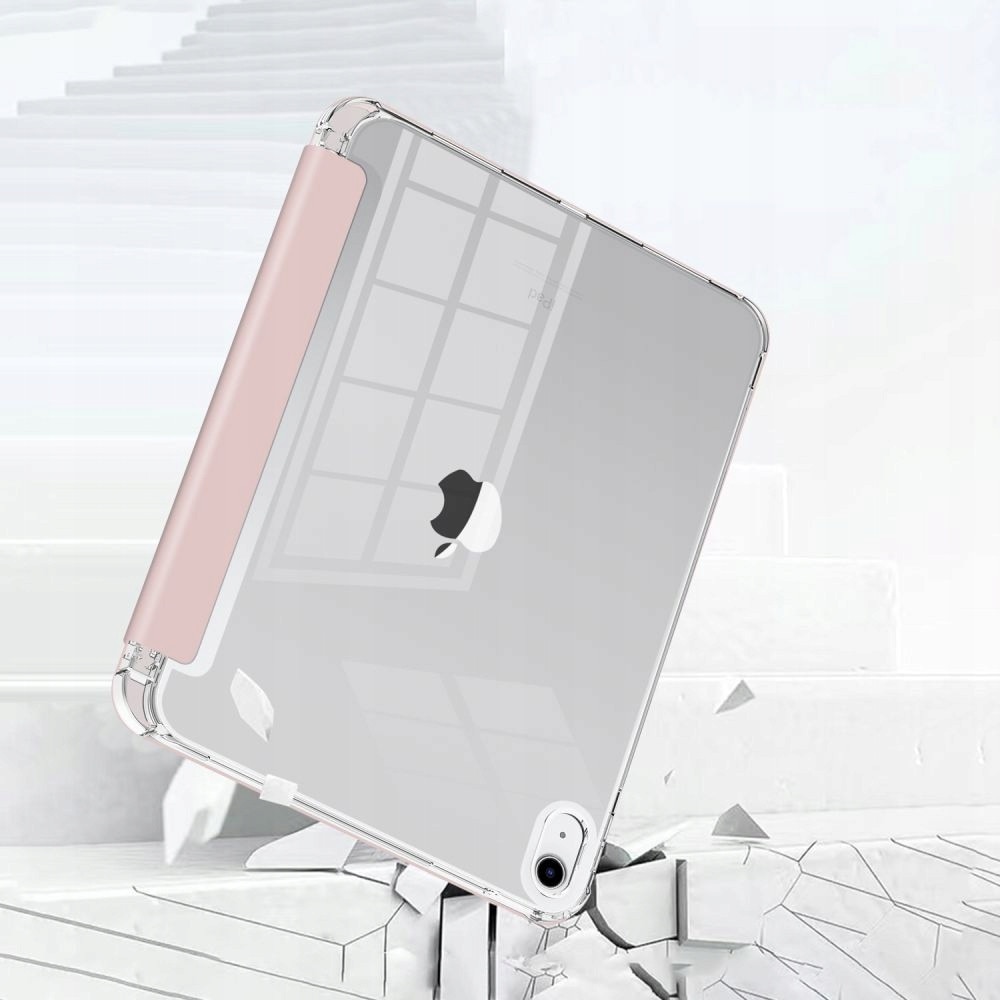 Etui pentru iPad 10.9 10 gen. 2022, Tech-Protect, hibrid, cu suport, loc pentru rysik, transparent