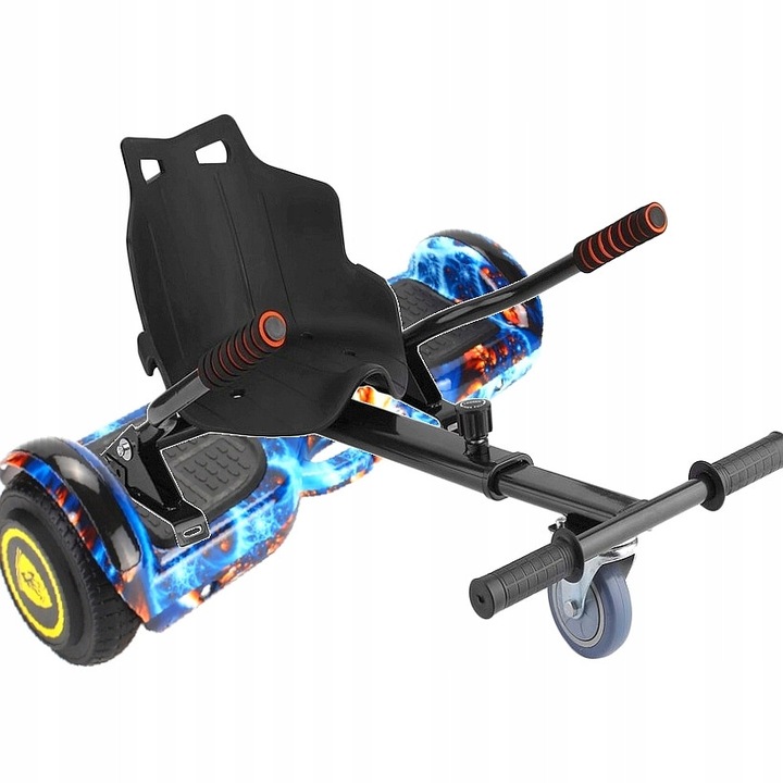 Hoverboard Gordon M2 BT 2022 szett Gokarttal, 6,5" kerekek, többszínű, 590x180x190mm