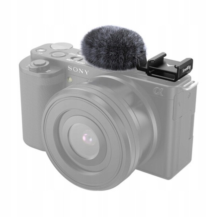 SmallRig 3526 hidegpapucs adapterkészlet és szélvédő Sony ZV-E10, ZV-1 kamerákhoz