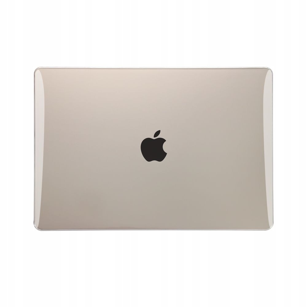 Etui laptop Tech-Protect Smartshell pentru MacBook Air 15 M2/M3 2023-2024, Crystal Clear, set 1x etui