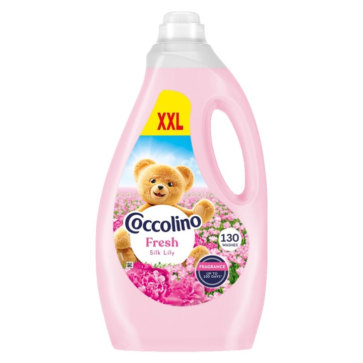 Coccolino Fresh Silk Lily öblítő 130 mosás 2990ml