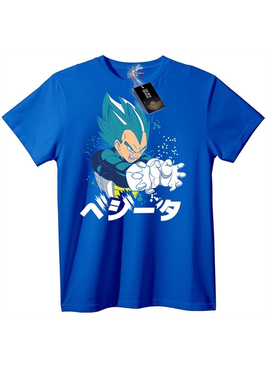 Vegeta Super Saiyan kék póló, Kék