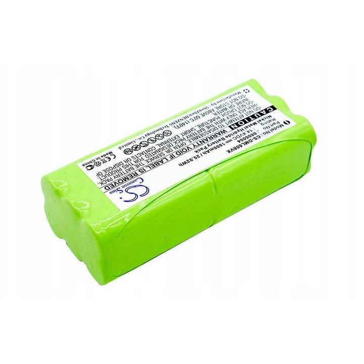Cameron Sino csere akkumulátor Dirt Devil M607 Spider M611 Fuzion porszívóhoz, 1,8 Ah, 14,4 V, NiMH