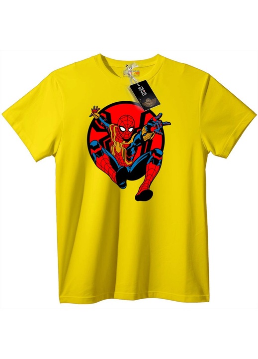 Póló Spider-Man Hős, Sárga, XL