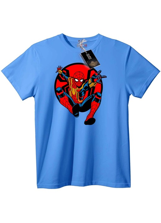 Póló Spider-Man Hős, Világoskék, L