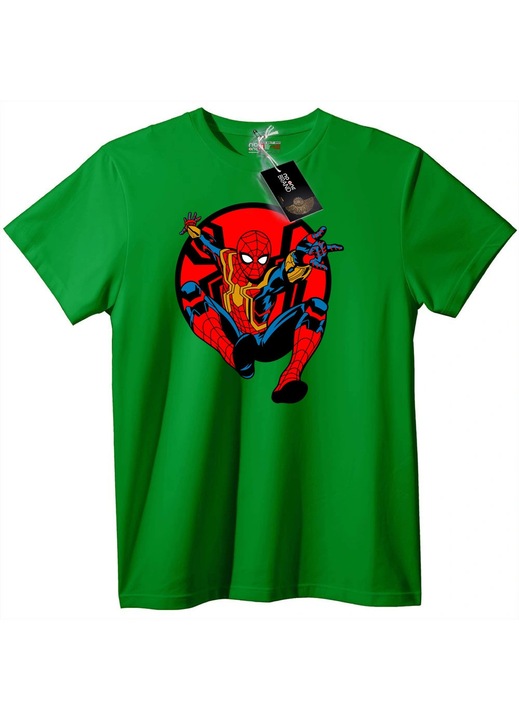 Póló Spider-Man Hős, Zöld, 3XL