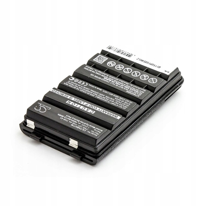 Akkumulátor rádiótelefonhoz, Cameron Sino, 1800mAh, 7.2V, 95x57.8x16.6mm, fekete