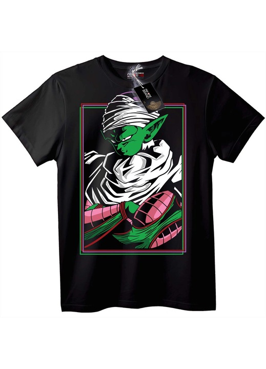Dragon Ball Póló Piccolo, Fekete