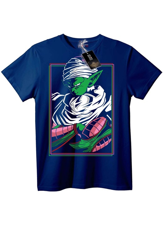 Dragon Ball Póló Piccolo, Tengerészkék