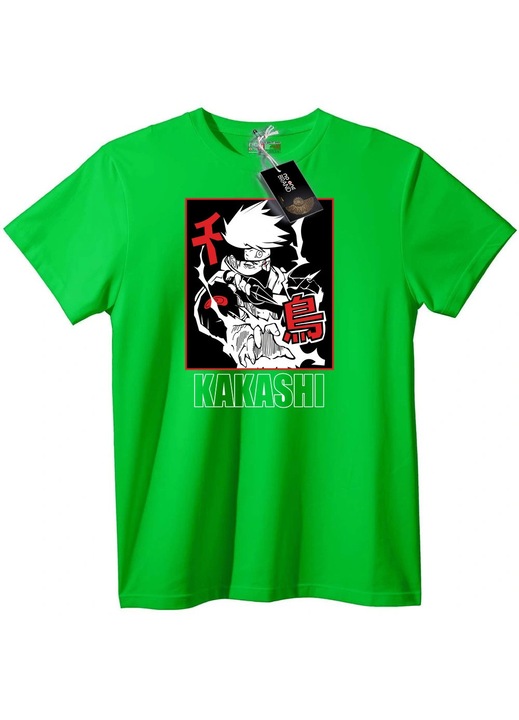 Kakashi Anime póló, Világoszöld