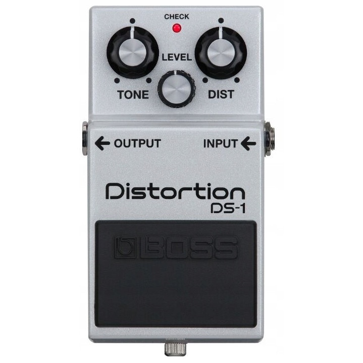 Procesor sunet Boss DS-1-WH Distortion, limitata editie, alb