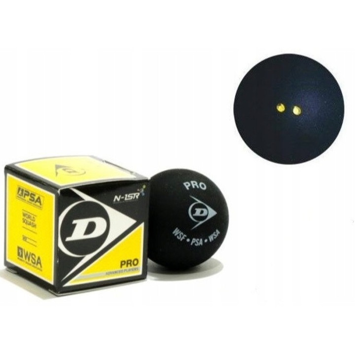 Dunlop PRO, COMPETITION, PROGRESS, INTRO squash labda szett, többszínű, 3 db.