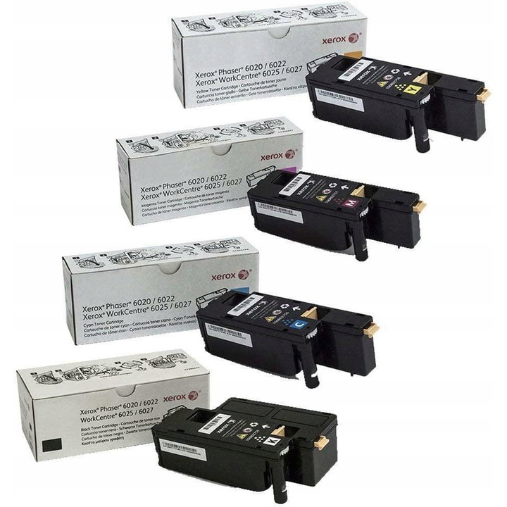 Комплект тонер Xerox 106R02760 106R02761 106R02762 106R02763 CMYK 4 броя