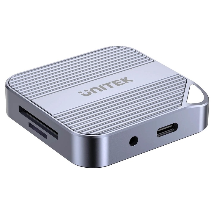 Четец за карти Unitek 6в1, 4K@60Hz, 5Gbps