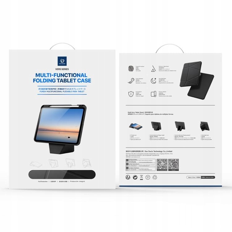 Husa tableta Dux Ducis pentru Galaxy Tab S11, cu suport, culoare neagra