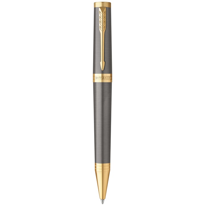 Parker Ingenuity toll, szürke, arany részletekkel