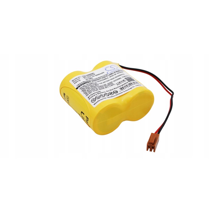 Akkumulátor, Cameron Sino, 6V, 5000mAh, Li-MnO2, Fanuc A06 BR-CCF2TH A98L-0001-0902-hez