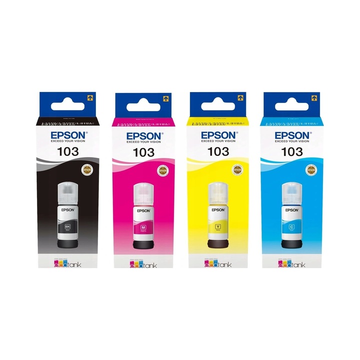 EPSON 103 CMYK patronkészlet, 4 szín, 4x65ml