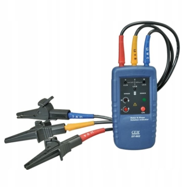 Detektor faze CEM DT-902, 600V, 130x69x32mm, 130g