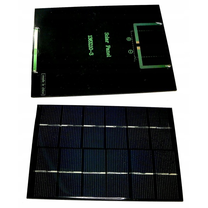 Panou solar 3.5W 6V, 165x135x3mm