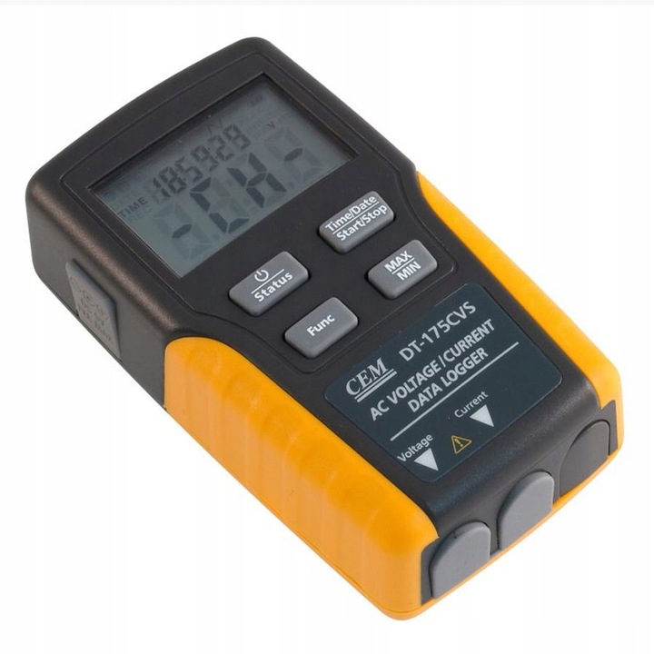Miernik napiecia si curent DT-175CVS, 2 canale, 6-600V AC, 2-200A AC, set complet