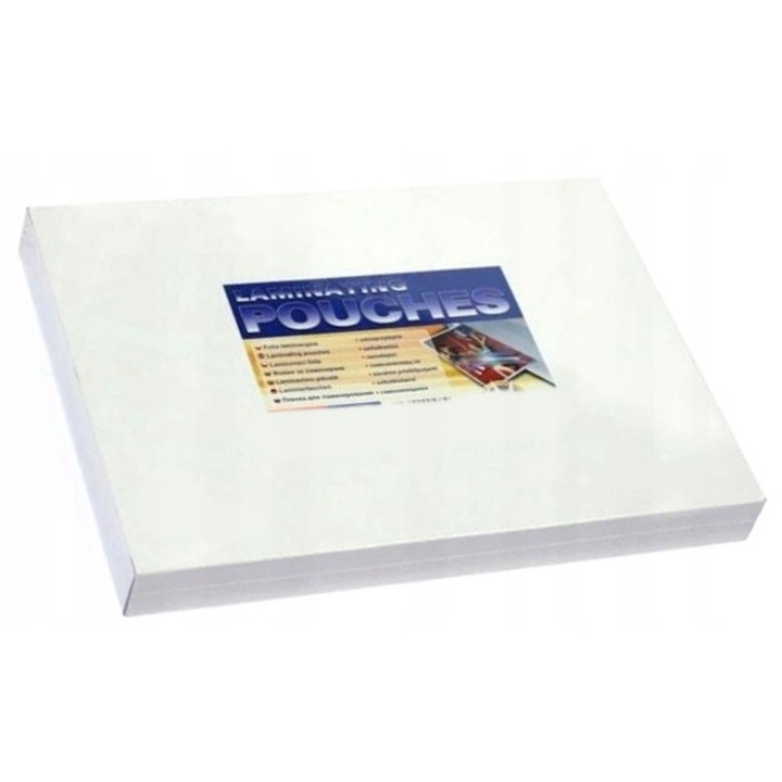 Argo A4 lamináló fólia 216x303mm 80mic, 100 darabos szett, matt, kétoldalas