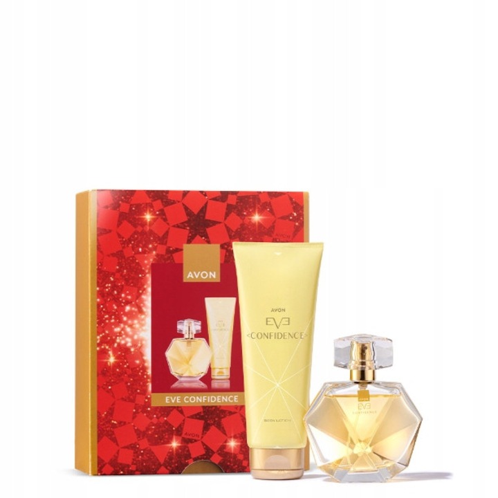Avon Eve Confidence parfüm ajándék szett, parfümvíz és testápoló balzsam