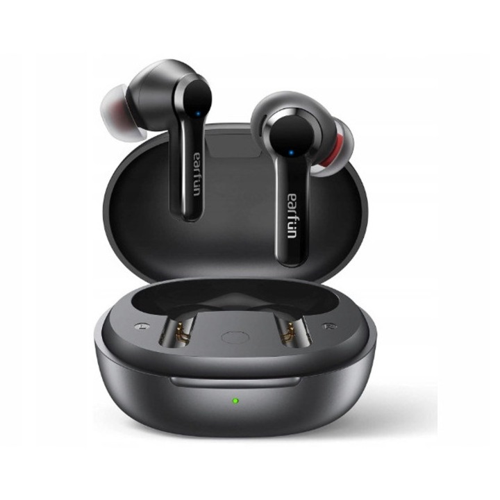 EarFun Air Pro 2 vezeték nélküli fülhallgató, aktív zajszűrés, Bluetooth 5.2, fekete