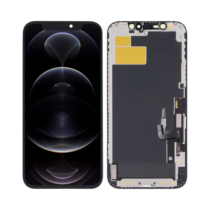 LCD екран за iPhone 12/12 Pro, SH, TFT Incell, прецизни цветове, фолио защита, комплект