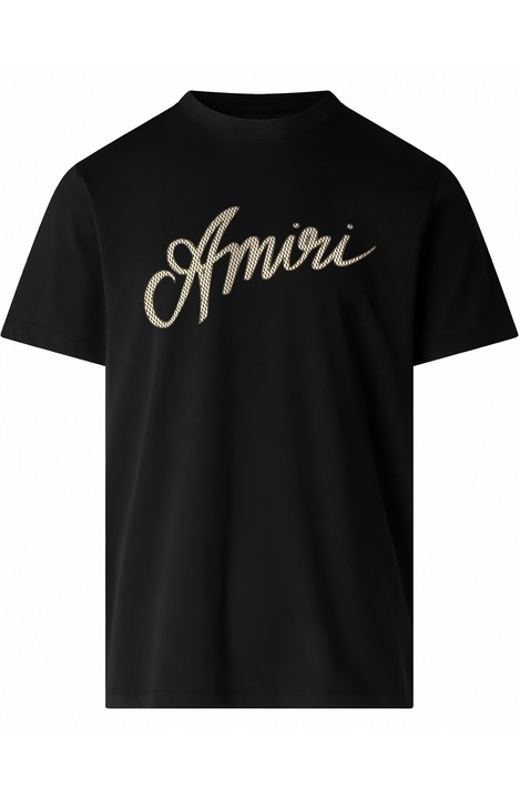 Tricou barbatesc AM1R1 Caro, Negru