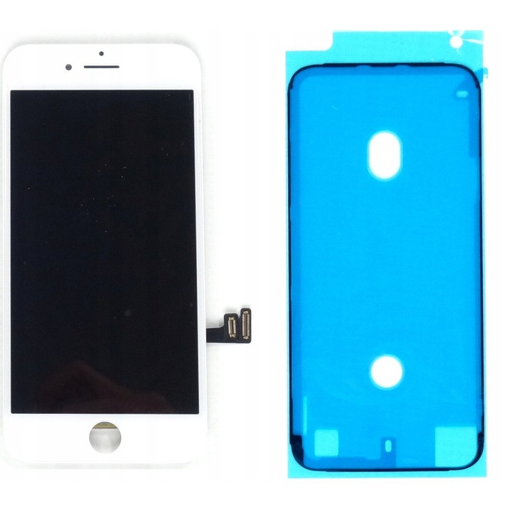 Оригинален LCD дисплей за iPhone 8/SE 2020, tradebit, бял, 5.80", 750x1334px, 16M цвята