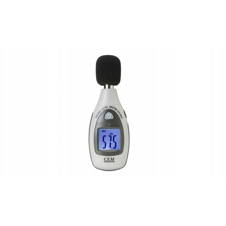 Sonometr CEM DT-85A, 40-130dB, LCD, 32x55x210mm