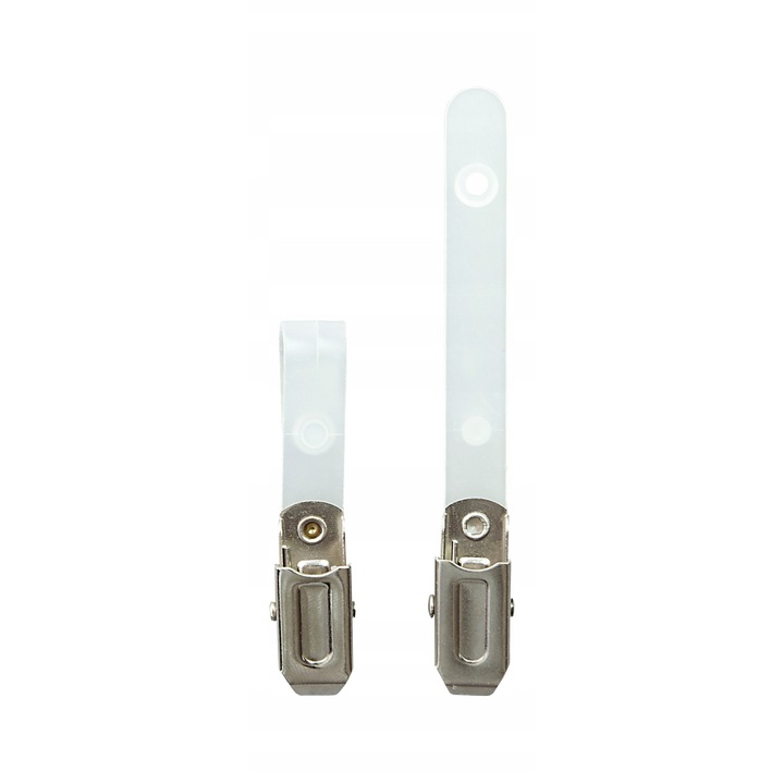 Set 40 Clipsuri pentru Identificator CT 211, Argo, Transparent, Plastic/Metal