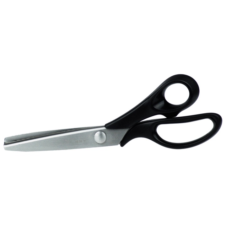 Foarfeca Kretzer 20 cm, cu lame zimtate, pentru tesaturi delicate, inox, ergonomic