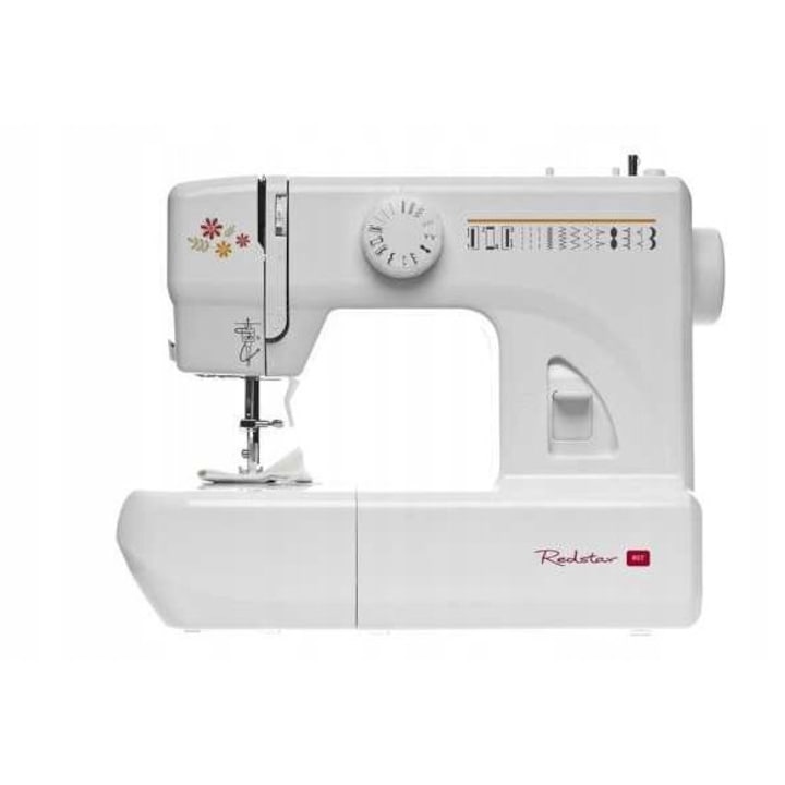 Masina de cusut Redstar R09S, 10 programe, constructie metalica, iluminare LED, set gratuit