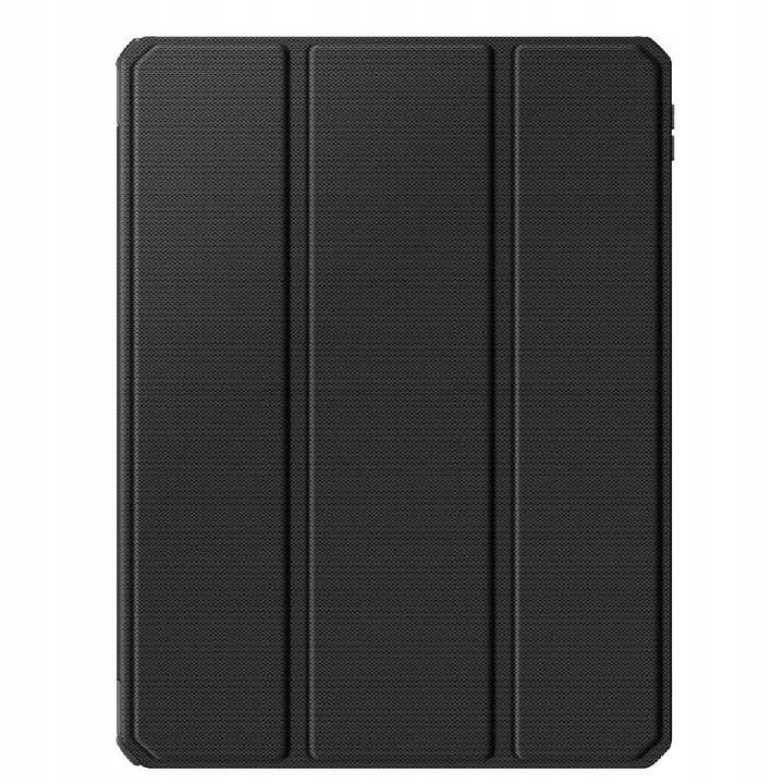 Husa tableta Dux Ducis Toby pentru iPad Air 11" si 10.9", neagra, din piele ecologica si TPU, cu functie stand