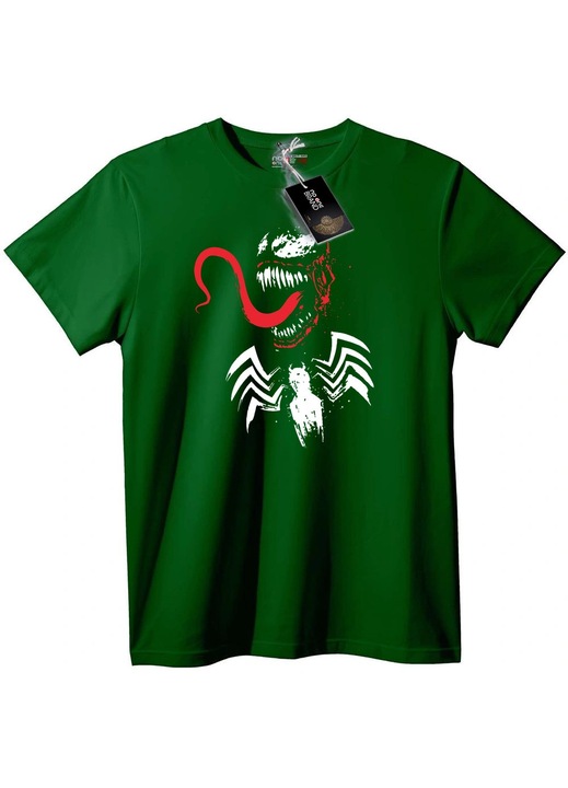 Tricou Venom Spider-Man, Verde englez