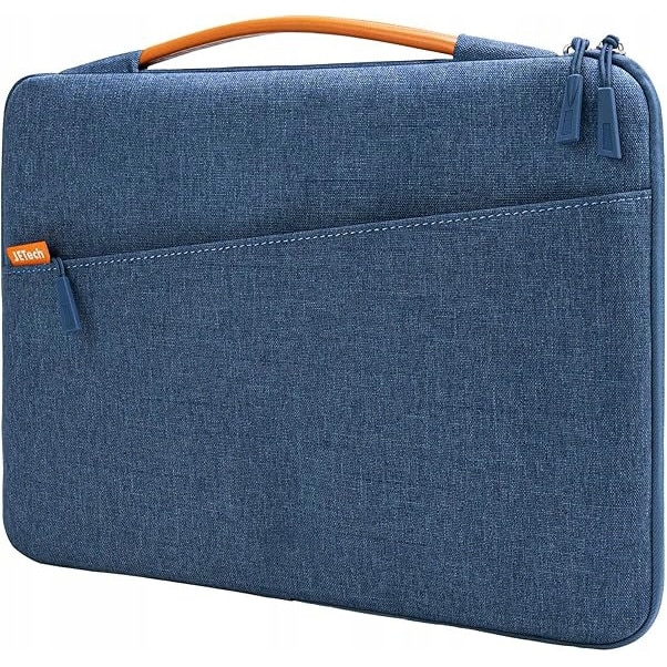 Geanta laptop JETech pentru MacBook Air/Pro 13-14 inch, impermeabila, cu manere, 34,5x25,5x3,5cm
