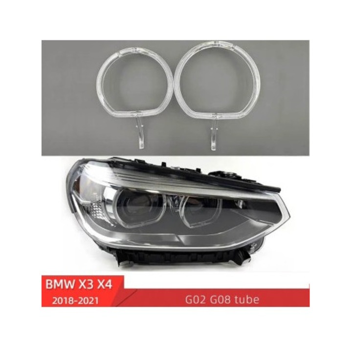 Kit Fibra dreapta pentru reparatie lumini de zi DRL far compatibil cu BMW X3 G01, F97, X4 G02, F98