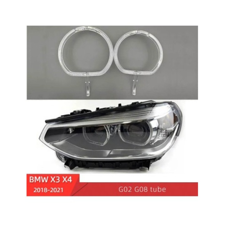 Kit Fibra stanga pentru reparatie lumini de zi DRL far compatibil cu BMW X3 G01, F97, X4 G02, F98