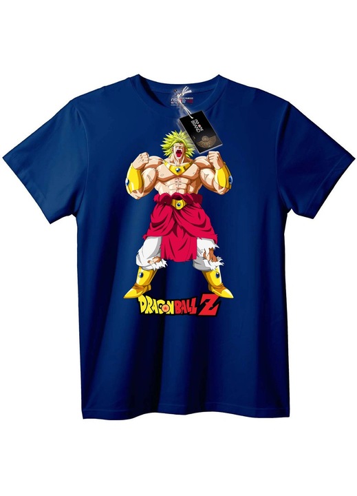 Dragon Ball Z Goku póló, sötétkék, 4XL