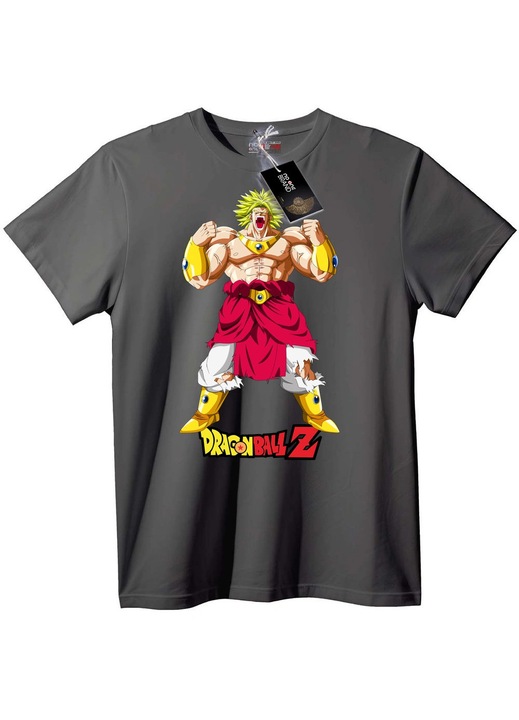 Dragon Ball Z Goku póló, szürke, 2XL